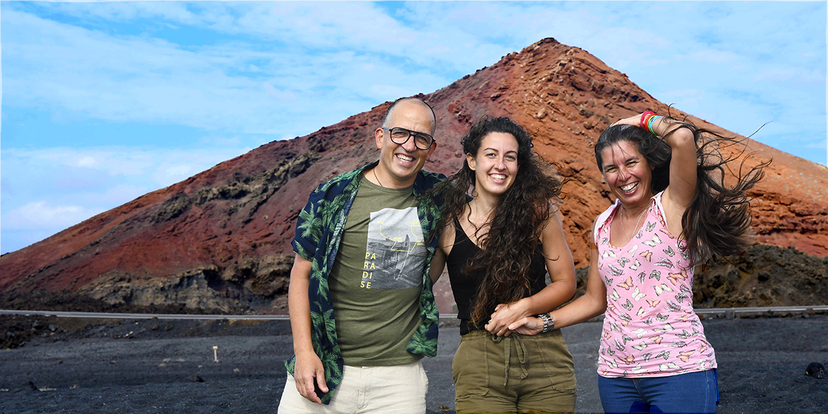 equipo yaizart en montaña bermeja