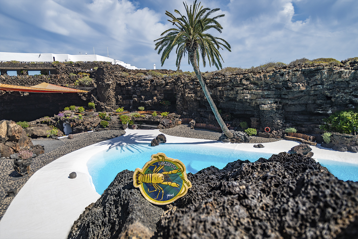 Jameito magnet inside Jameos del Agua - Yaizart