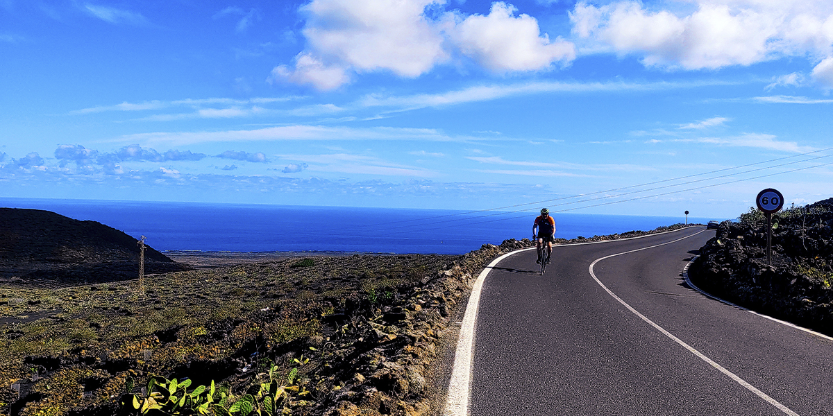 cycling north Lanzarote - Yaizart