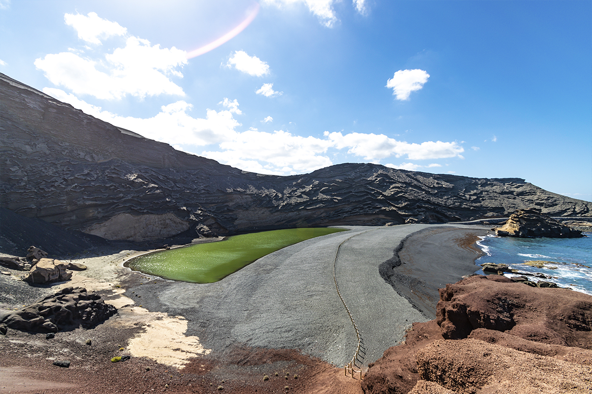 charco de los clicos lago verde