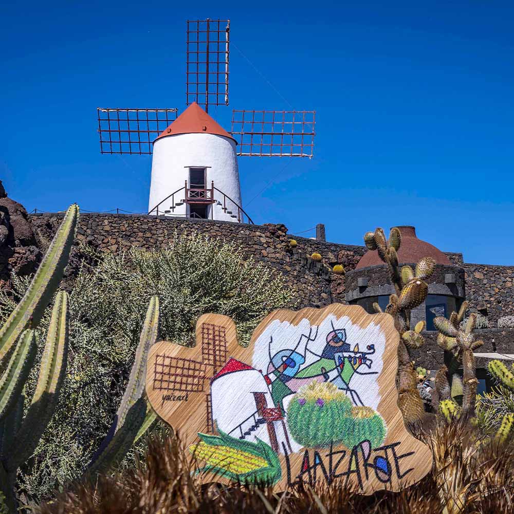 Imán Arte y Cultura en Jardín de Cactus