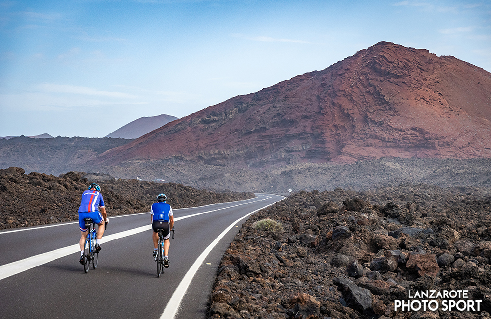 Cycling road from El Golfo to Bermeja