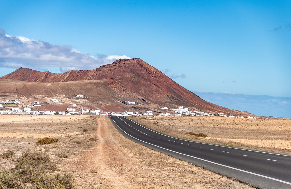 Road to Volcano in Soo