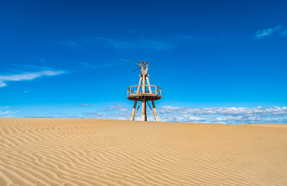 Culture and dunes of Famara