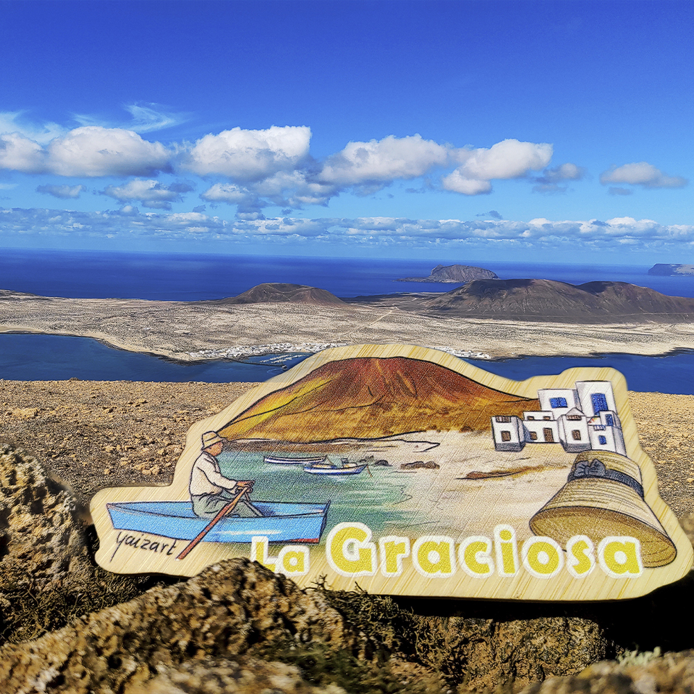 Imán La Graciosa en Mirador del Río