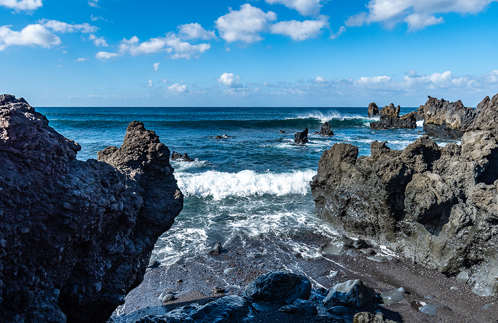 Lava in Bermeja beach