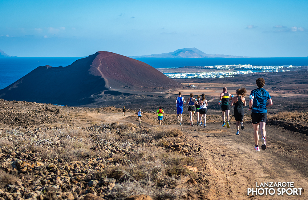 Participants of the International Running Challenge Lanzarote