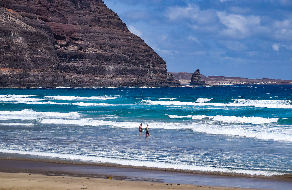 Playa de atrás