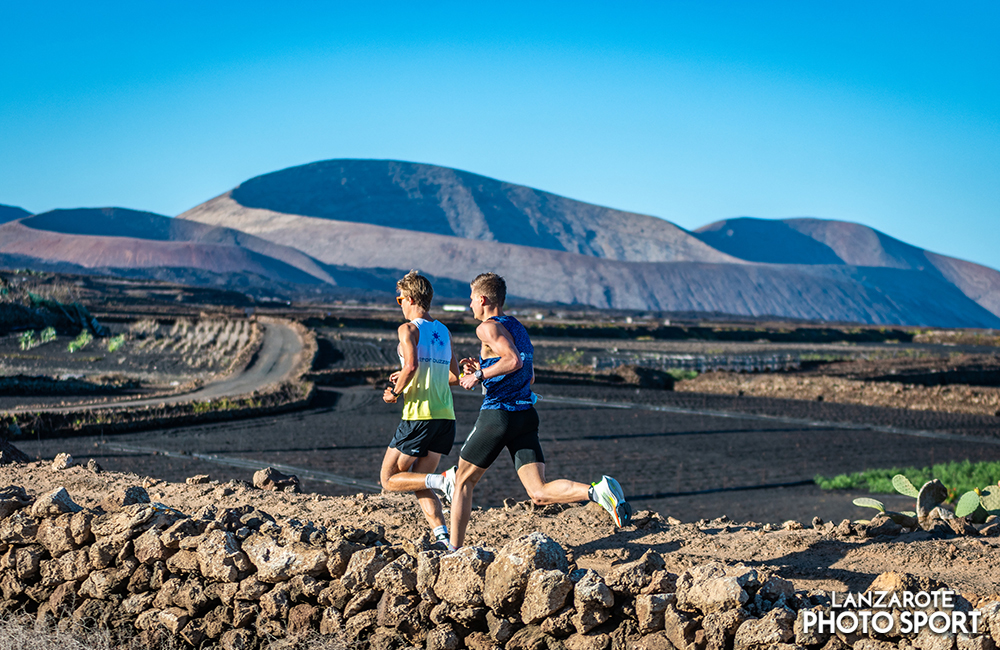 Runners of the International Running Challenge Lanzarote