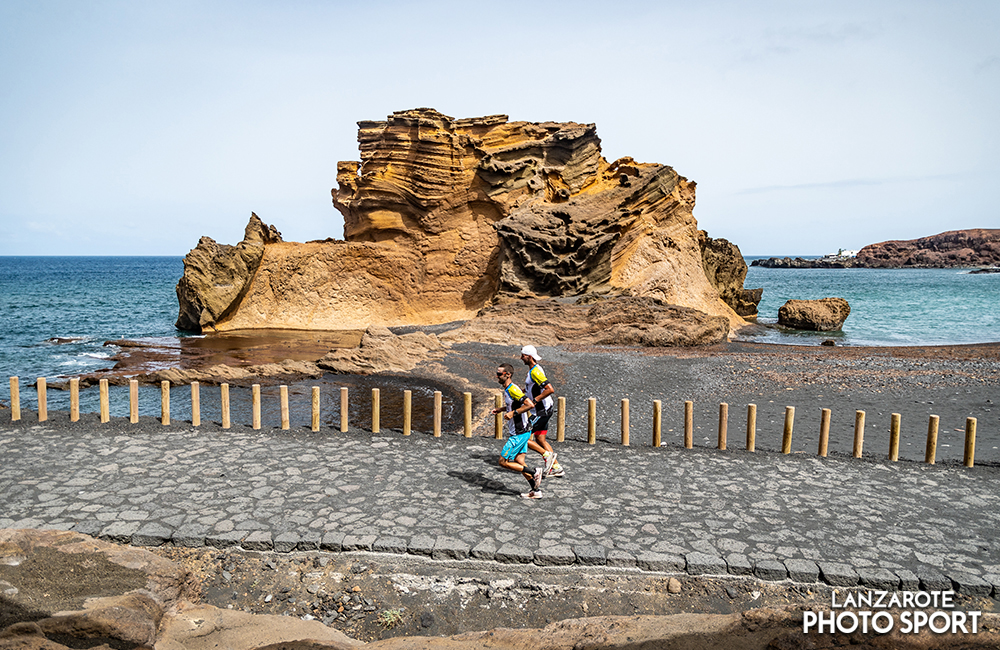 Running en la playa del Golfo