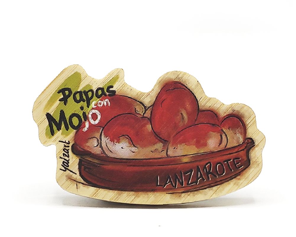 imán papas con mojo