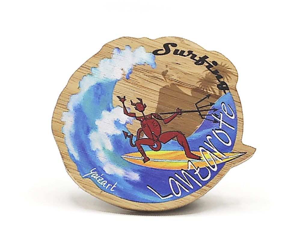 imán surfing lanzarote