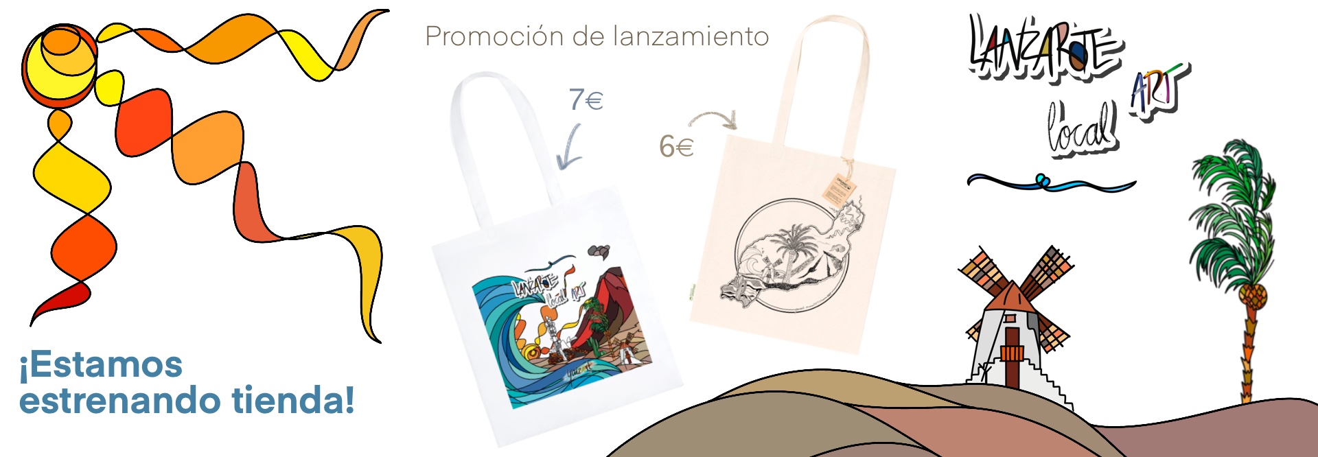Souvenirs de lanzarote local art